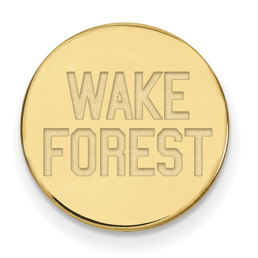 14k Gold LogoArt Wake Forest University W-F Deacon Lapel Pin