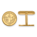 14k Gold LogoArt University of Alabama Crest Cuff Links