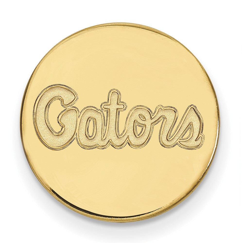 14k Gold LogoArt University of Florida Gators Script Lapel Pin