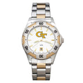 GEORGIA TECH UNIV ALL-PRO MEN'S TWO-TONE WATCH