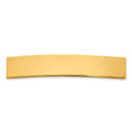 14k 47x8.5x1.25 mm ID Plate, 47 x 8 mm