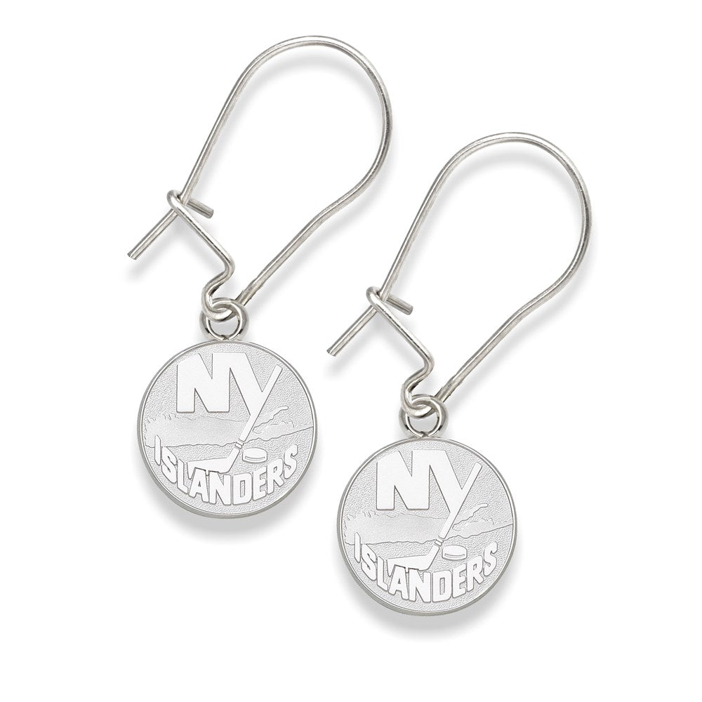 SS NEW YORK ISLANDERS LOGO 3/8 DANGLE EARRINGS (ERD), 0.38 x 0.38 mm