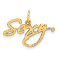 14K SEXY Charm, 16 x 22 mm