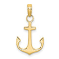 14k Anchor Pendant, 24 x 14 mm
