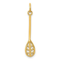 14k Lacrosse Stick Charm, 31 x 6 mm