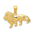 14k Lion Charm, 15 x 23 mm
