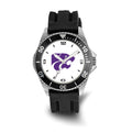 LogoArt Kansas State University Collegiate Gents Silicone Strap Quartz Watch