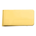 Gold-plated Kelly Waters Criss Cross Pattern Engraveable Money Clip