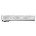 Kelly Waters Rhodium-plated Patterned Tie Bar