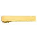 Kelly Waters Gold-plated Rope Edge Engraveable Tie Bar