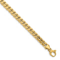 14k Men's Polished 6.25mm Curb 8.5 inch Bracelet, 8.5 x 6.3 mm