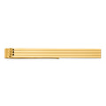 14k Mens Grooved Tie Bar