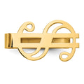 14k Polished Dollar Sign Money Clip