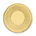 14k Mens Circular Textured Tie Tac