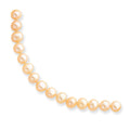 14k 6.5-7mm Pink FW Onion Cultured Pearl Necklace, 18 mm