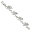 Sterling Silver Unicorns Bracelet, 7 x 13 mm