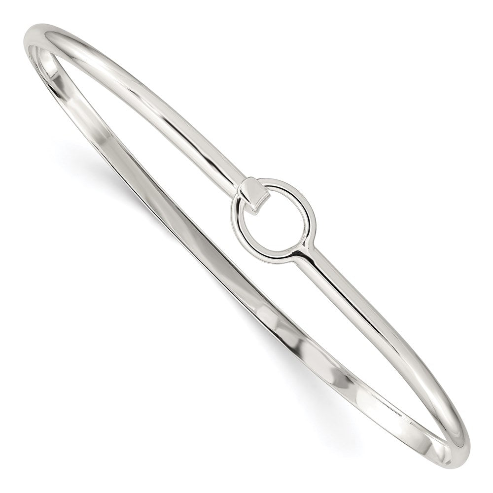 Sterling Silver Bangle Bracelet, 3.75 mm