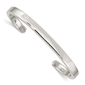 Sterling Silver 5mm Cuff Bangle, 5 mm