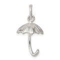 Sterling Silver Umbrella Charm, 25 x 12 mm