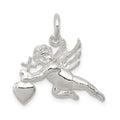 Sterling Silver Cupid Charm, 21 x 19 mm