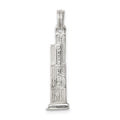 Sterling Silver Sears Tower Building Charm, 24 x 7 mm