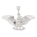 Sterling Silver Eagle Pendant, 54 x 28 mm
