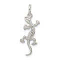Sterling Silver Lizard Charm, 25 x 12 mm