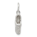 Sterling Silver Sports Shoe Charm, 18 x 5 mm