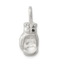Sterling Silver Boxing Glove Charm, 20 x 8 mm