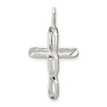 Sterling Silver Cross Pendant, 30 x 16 mm, 0.9 g