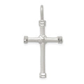 Sterling Silver Cross Pendant, 33 x 17 mm