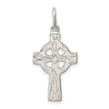 Sterling Silver Celtic Cross Charm, 24 x 15 mm