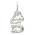 Sterling Silver Mermaid Charm, 20 x 12 mm
