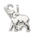 Sterling Silver Elephant Charm, 25 x 26 mm