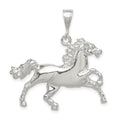 Sterling Silver Horse Charm, 25 x 34 mm
