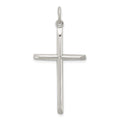 Sterling Silver Cross Pendant, 40 x 22 mm, 3.24 g