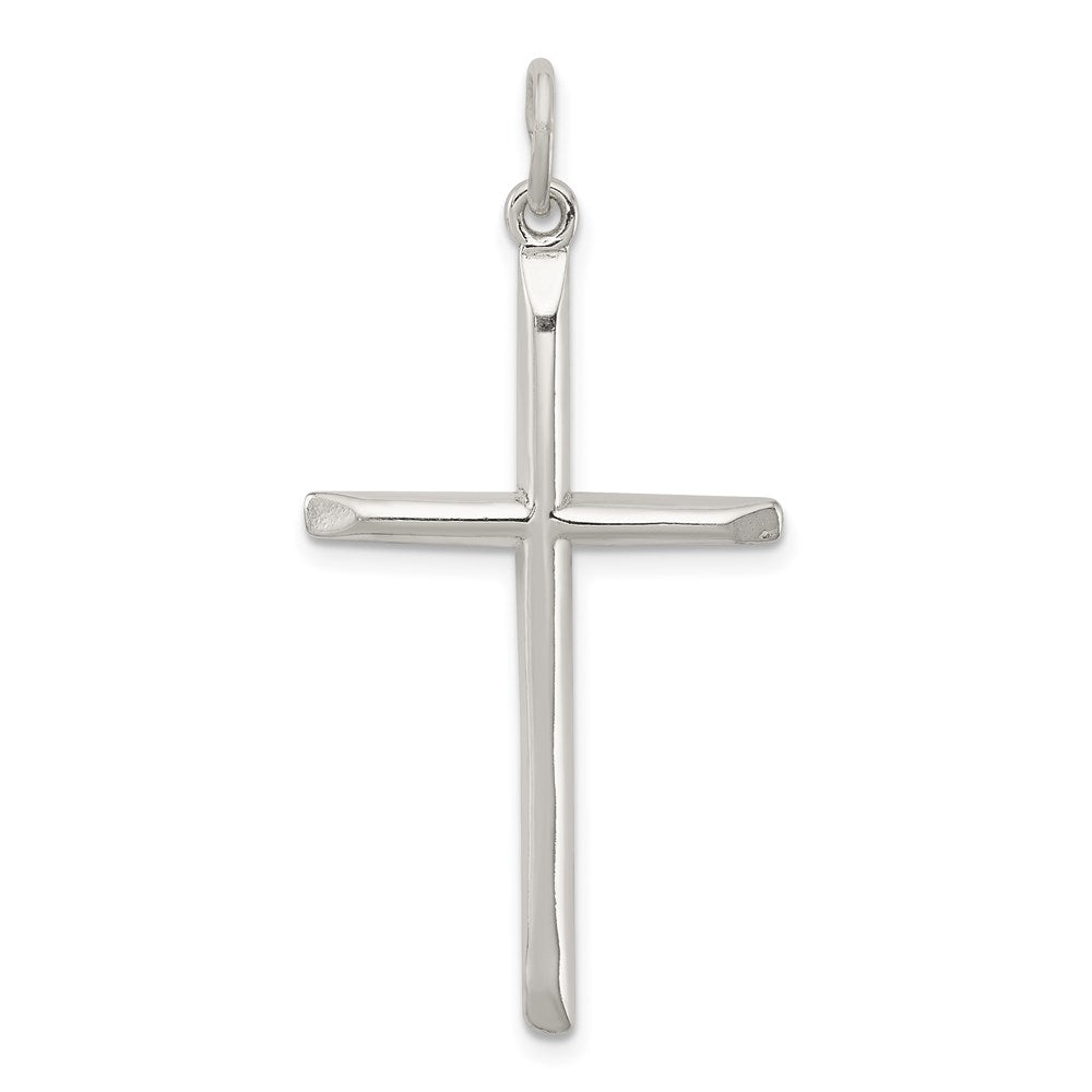 Sterling Silver Cross Pendant, 40 x 22 mm, 3.24 g