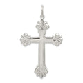 Sterling Silver INRI Cross Pendant, 52 x 35 mm