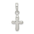 Sterling Silver Cross Pendant, 24 x 10 mm, 1.4 g