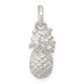 Sterling Silver Pineapple Charm, 17 x 7.5 mm