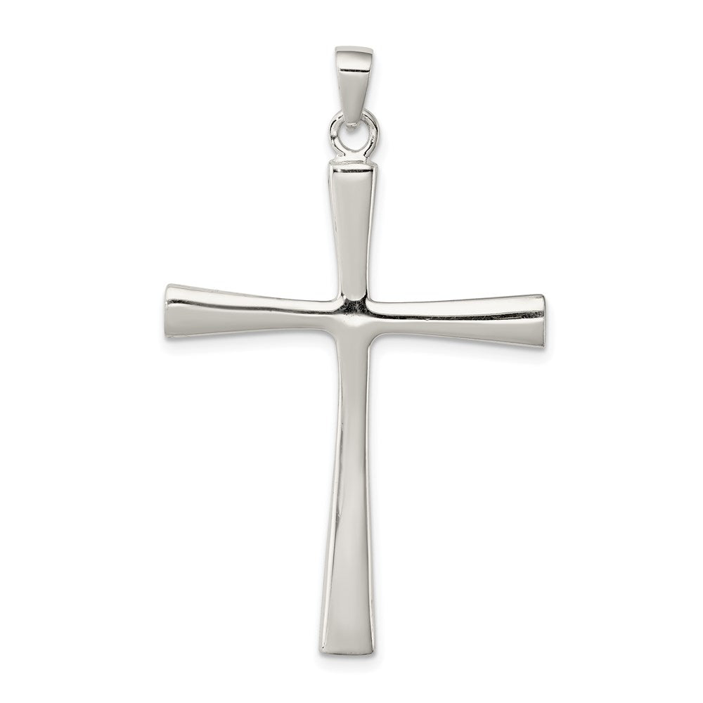 Sterling Silver Cross Pendant, 44 x 29 mm