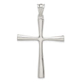 Sterling Silver Cross Pendant, 57 x 36 mm