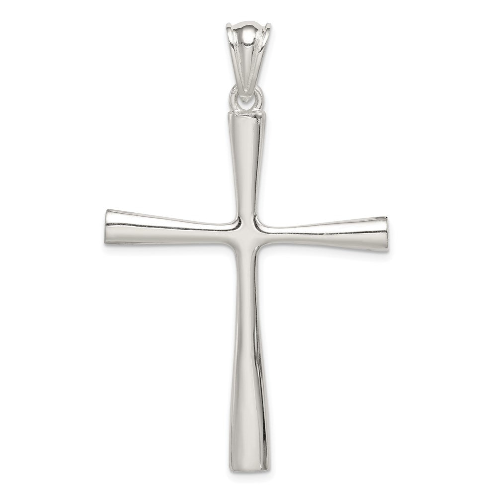 Sterling Silver Cross Pendant, 57 x 36 mm