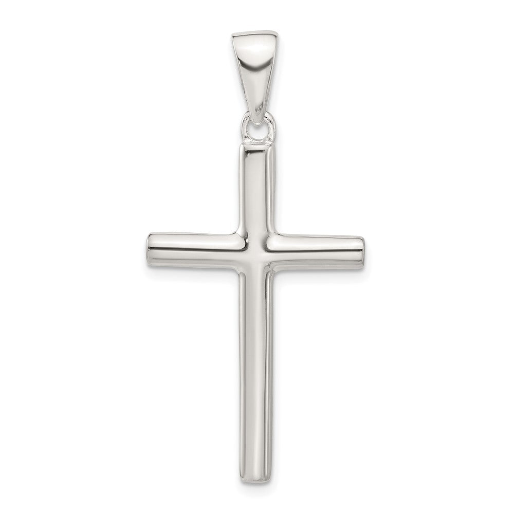 Sterling Silver Cross Pendant, 44 x 23 mm