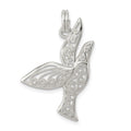 Sterling Silver Filigree Holy Spirit Charm, 20 x 23 mm