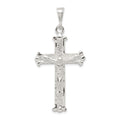 Sterling Silver Crucifix Pendant, 53 x 24 mm