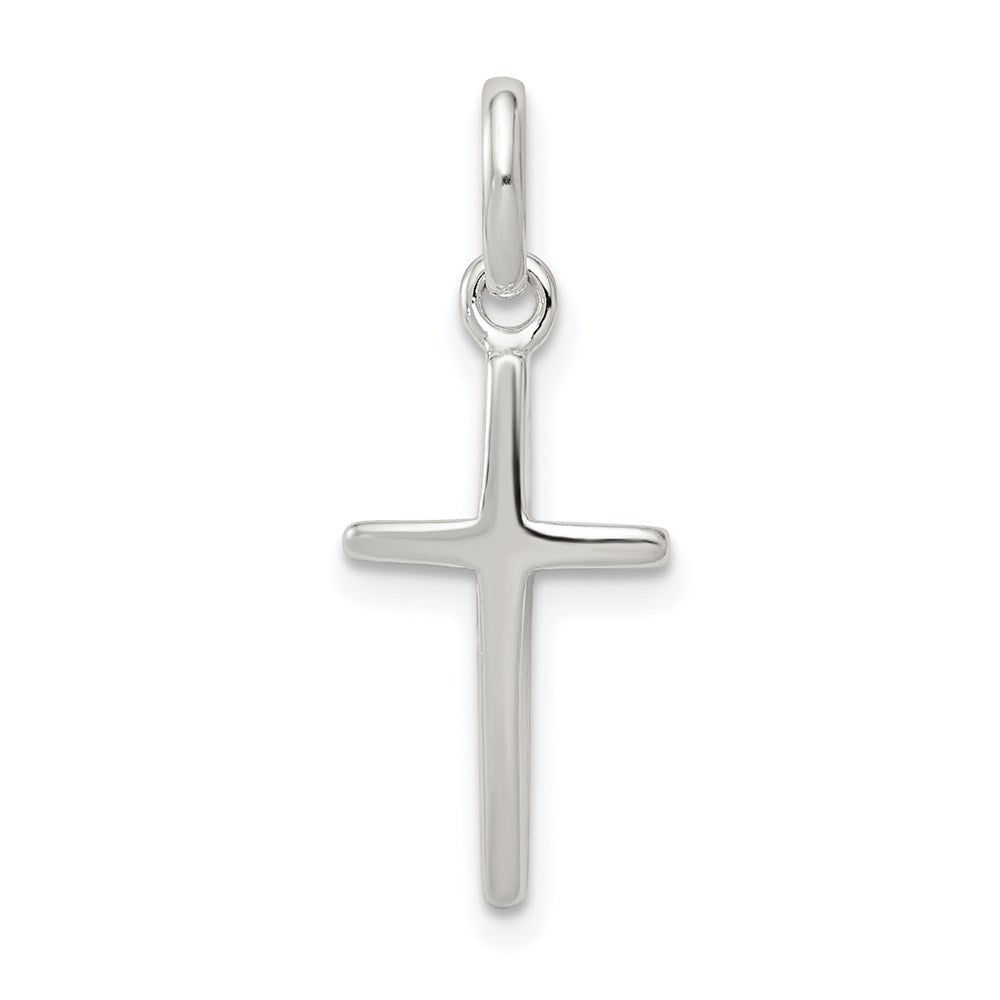 Sterling Silver Cross Pendant, 24 x 10 mm, 0.79 g