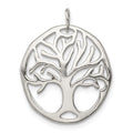 Sterling Silver Tree Of Life Charm, 25 x 20 mm