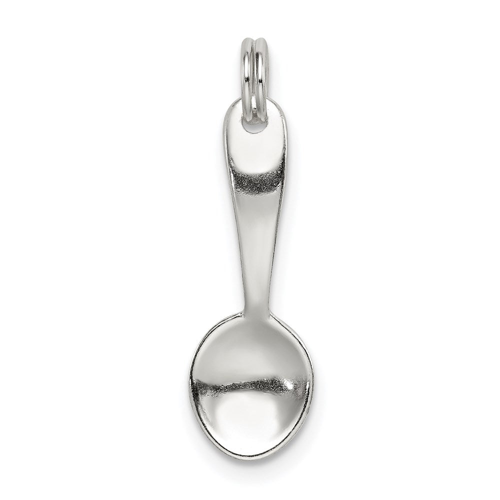 Sterling Silver Spoon Charm, 25 x 7 mm