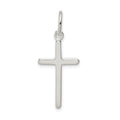 Sterling Silver Cross Pendant, 25 x 14 mm